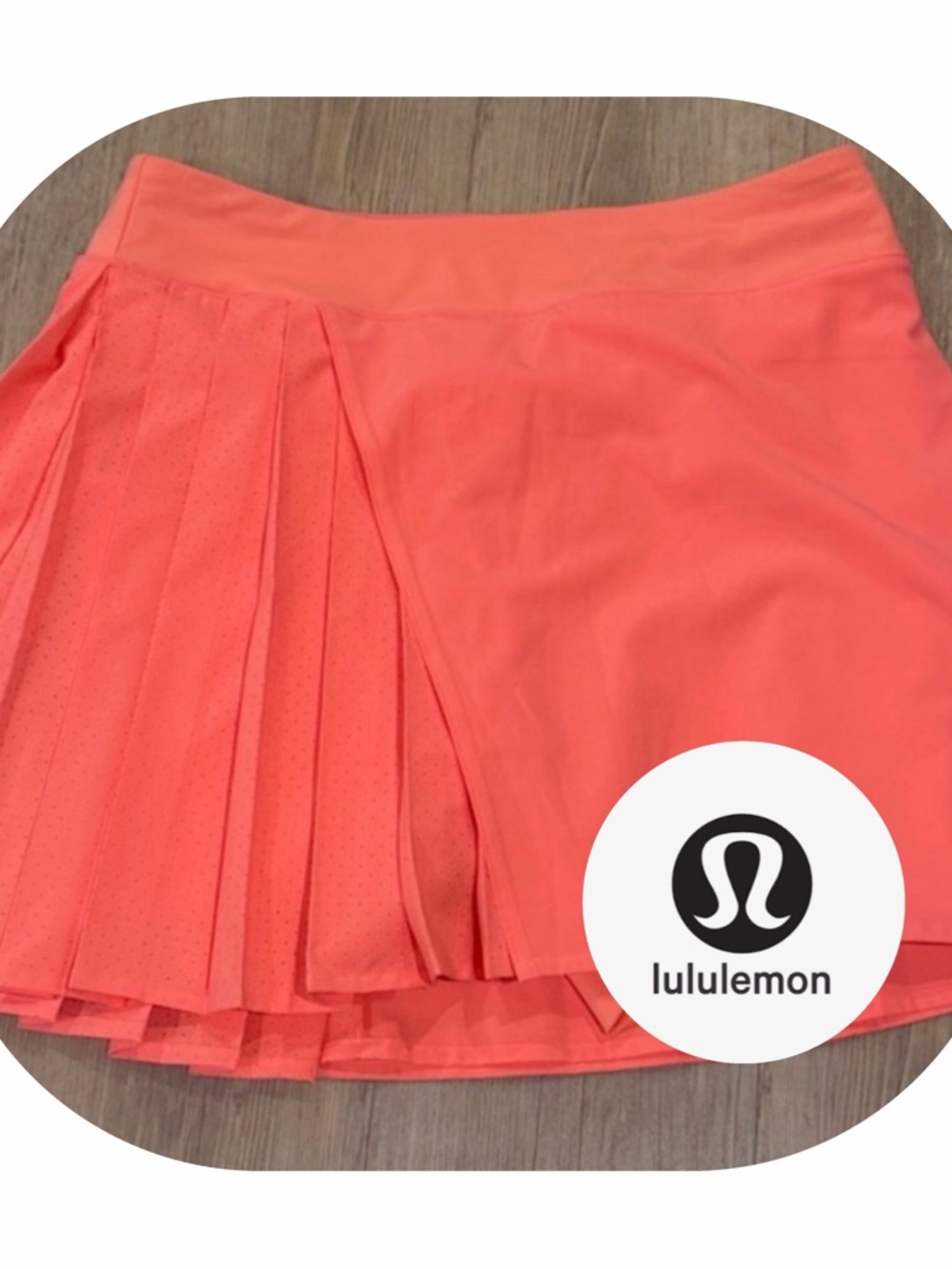 Bright Lululemon Skort